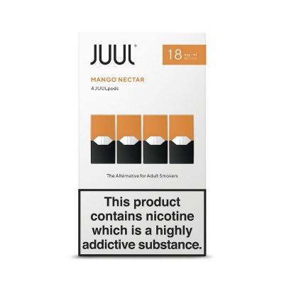 JUUL Mango Nectar JUUL Pods 18mg (Pack of 4 Refill Cartridges)