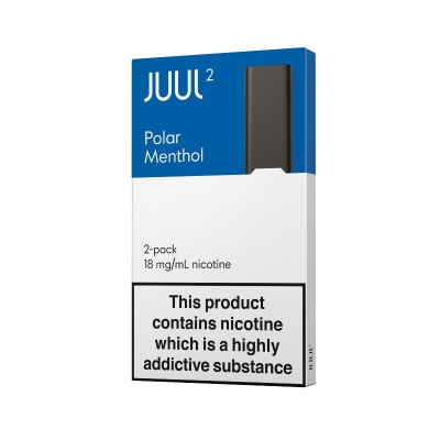 JUUL2 Polar Menthol Pods 18mg (Pack of 2 Pods)