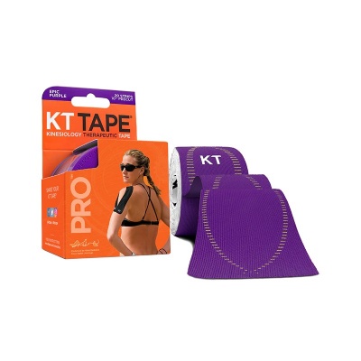 KT Tape Pro 10-Inch Precut Kinesiology Tape (Epic Purple)