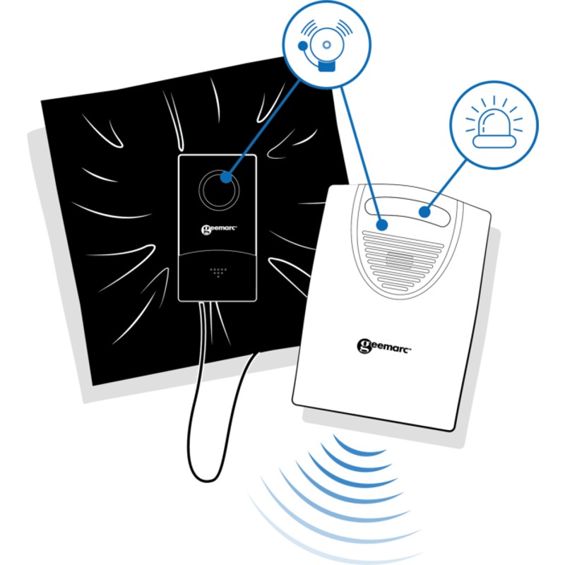 Geemarc Amplicall PSA200 Chair Mat w/ Alarm Health and Care