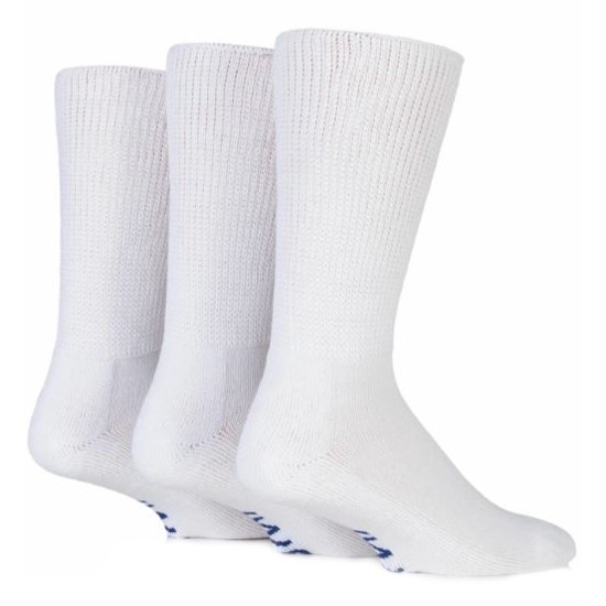 Gentle Grip IOMI Men's Diabetic Socks 3pk Health and Care