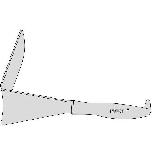 Pyrotechnic Retractor Pyrah Small Retractor 75mm Deep X 50mm Wide 240mm | Health and Care
