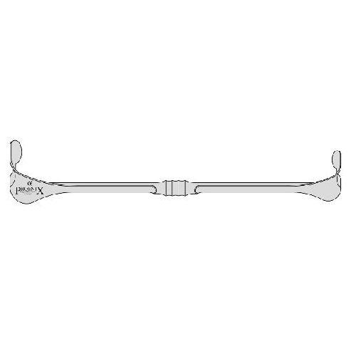 Richardson Eastman Double Ended Retractor With 49mm X 38mm And 63mm X
