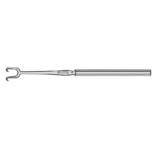 McIndoe Double Prong Skin Hooks With 10mm Wide End 150mm Health and Care