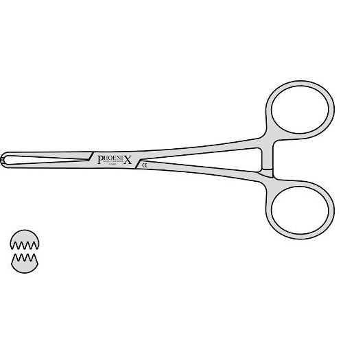 Allis Tissue Forceps With 4 Into 5 Teeth And Box Joint 150mm Health