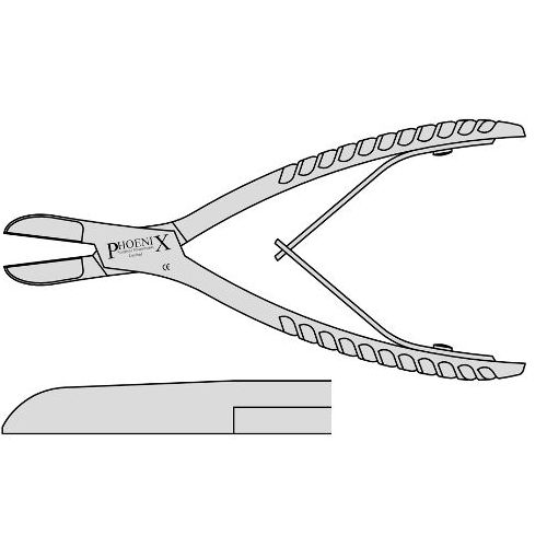 Liston Bone Cutting Forceps With A Box Joint 180mm Straight Health