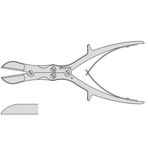 Horsley Bone Cutting Forceps With Compound Action 270mm Straight