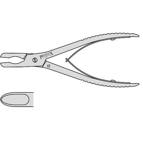 Luer Bone Rongeur With Simple Action And A Box Joint 170mm Straight ...