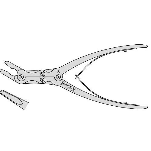 Killearn Bone Rongeur With 3mm Bite And Compound Action With Fine Long