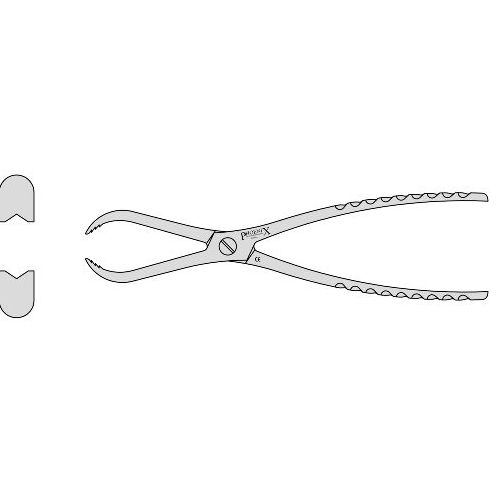 Langenbeck Bone Holding Forceps With Box Joint 210mm Health and Care