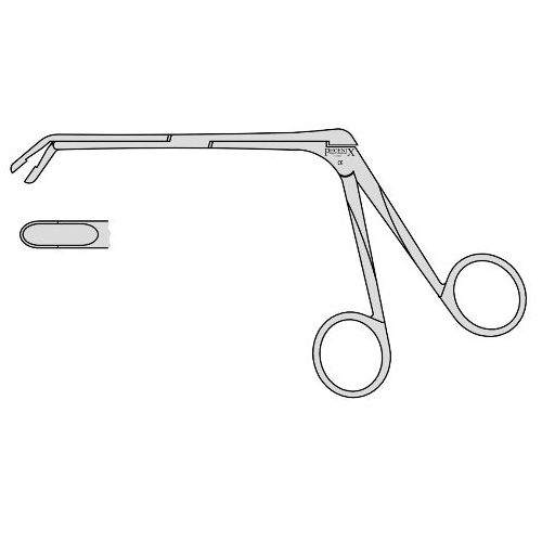 Cushing Rongeur Angled Downward Jaw 5mm Bite 130mm Effective Length ...