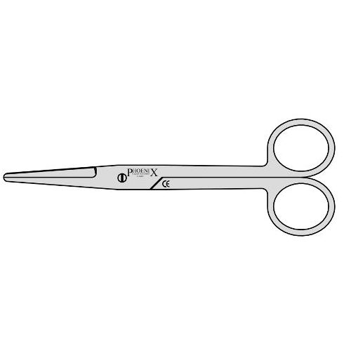 Mayo Scissors 165mm Straight (Pack of 10) Health and Care