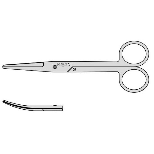 Mayo Scissors 230mm Curved Health and Care