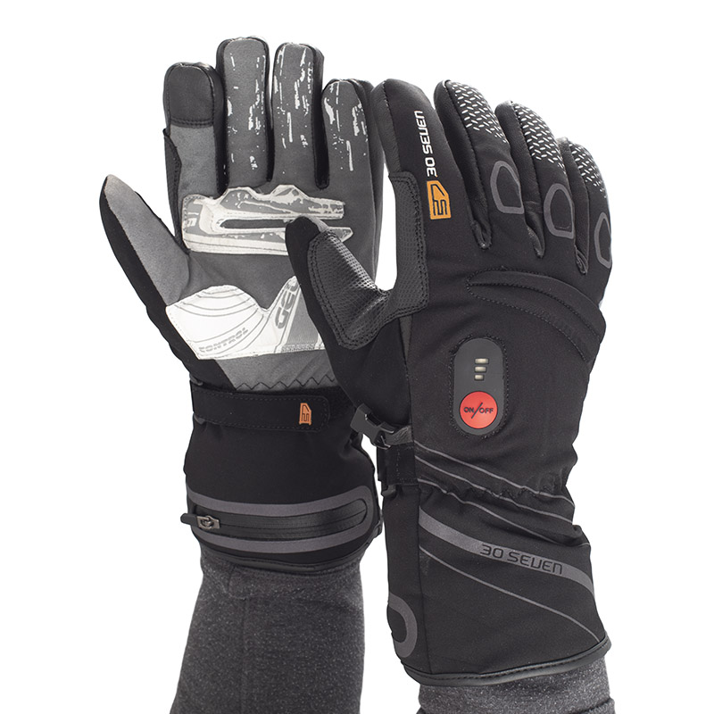 heated mtb gloves