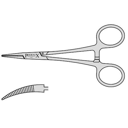 Jolls Artery Forceps With Box Joint 145mm Curved Health and Care