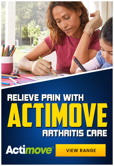 Actimove Arthritis Care support to reduce pain and stiffness