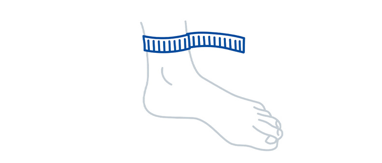 Sizing of the Actimove Children's Ankle Brace