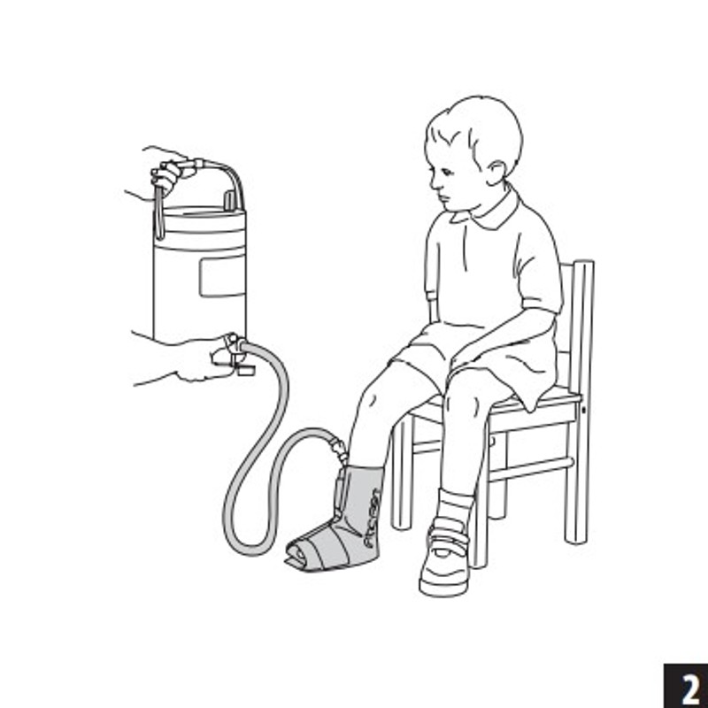 Paediatric Ankle Cold Therapy Cryo/Cuff | Health and Care