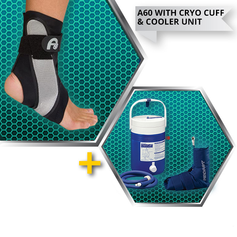 Aircast A60 Ankle Brace, Cryo Cuff & Cooler Health and Care