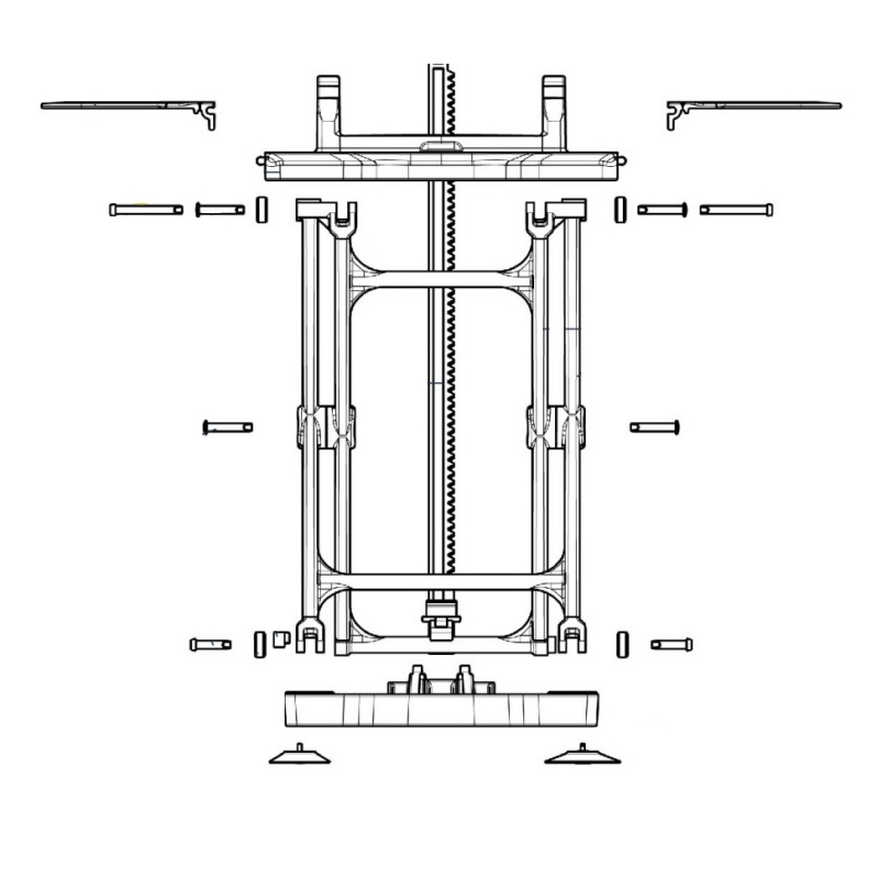 Spare Frame for the Bellavita Bath Lift Health and Care
