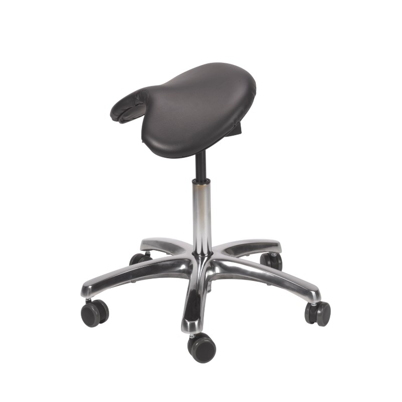 BetterPosture BP1465 Black Ergonomic Saddle Chair