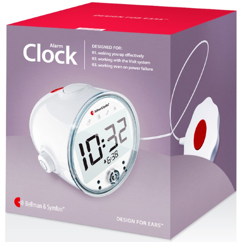 Bellman Visit Deaf Alarm Clock with BedShaker Health and Care