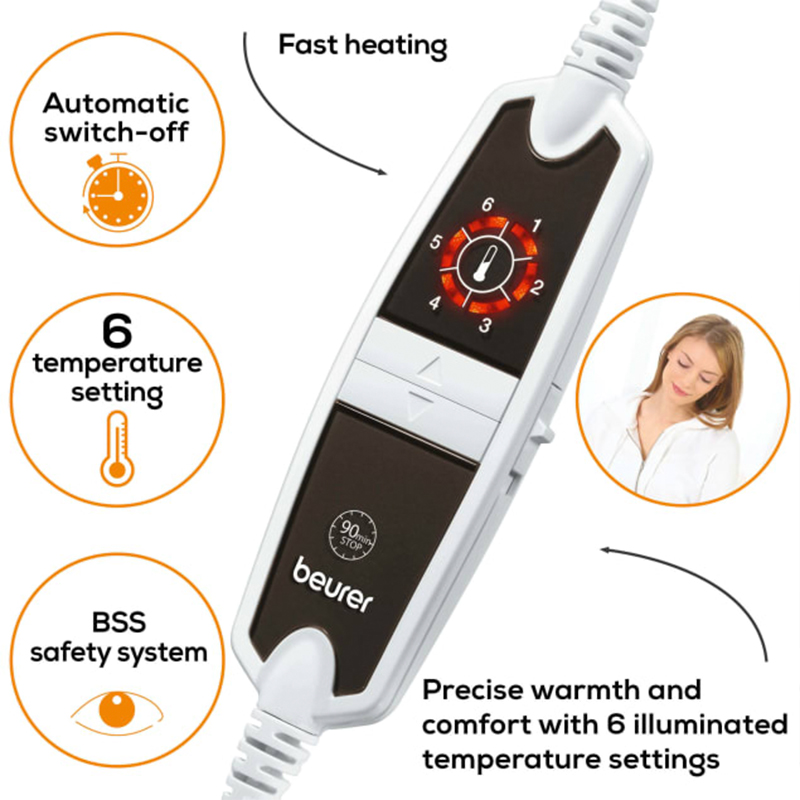 Beurer ButterflyShaped Heat Pad HK115 Health and Care