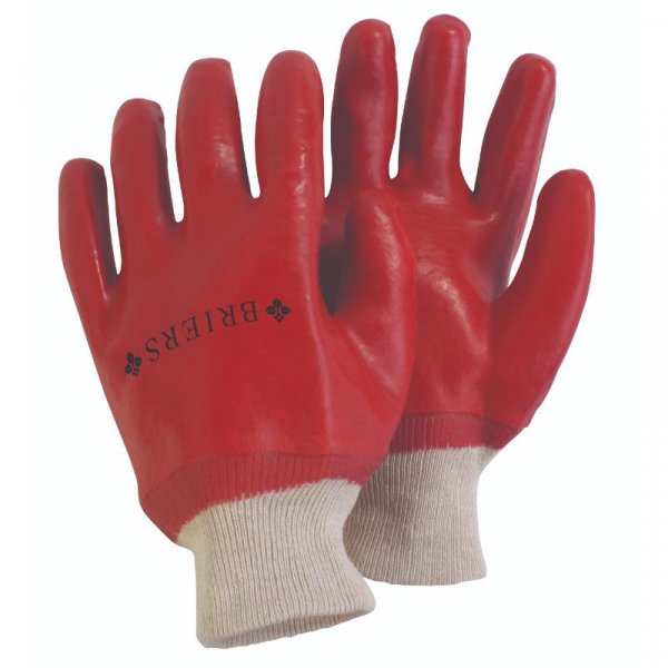 Briers PVC Coated Waterproof Garden Gloves Health and Care