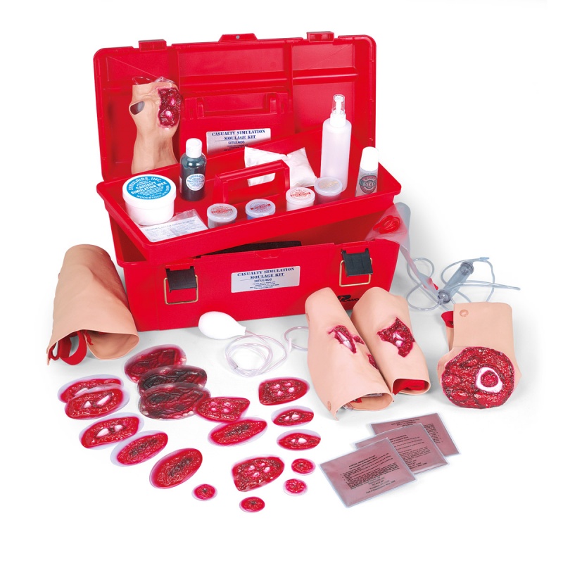 Simulaids Casualty Simulation Wounds Kit Health and Care