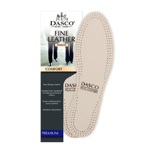 Dasco Ladies' White Leather Insoles