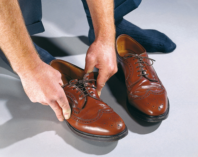 Elastic Shoe Laces 3 Pair Pack Brown Health and Care