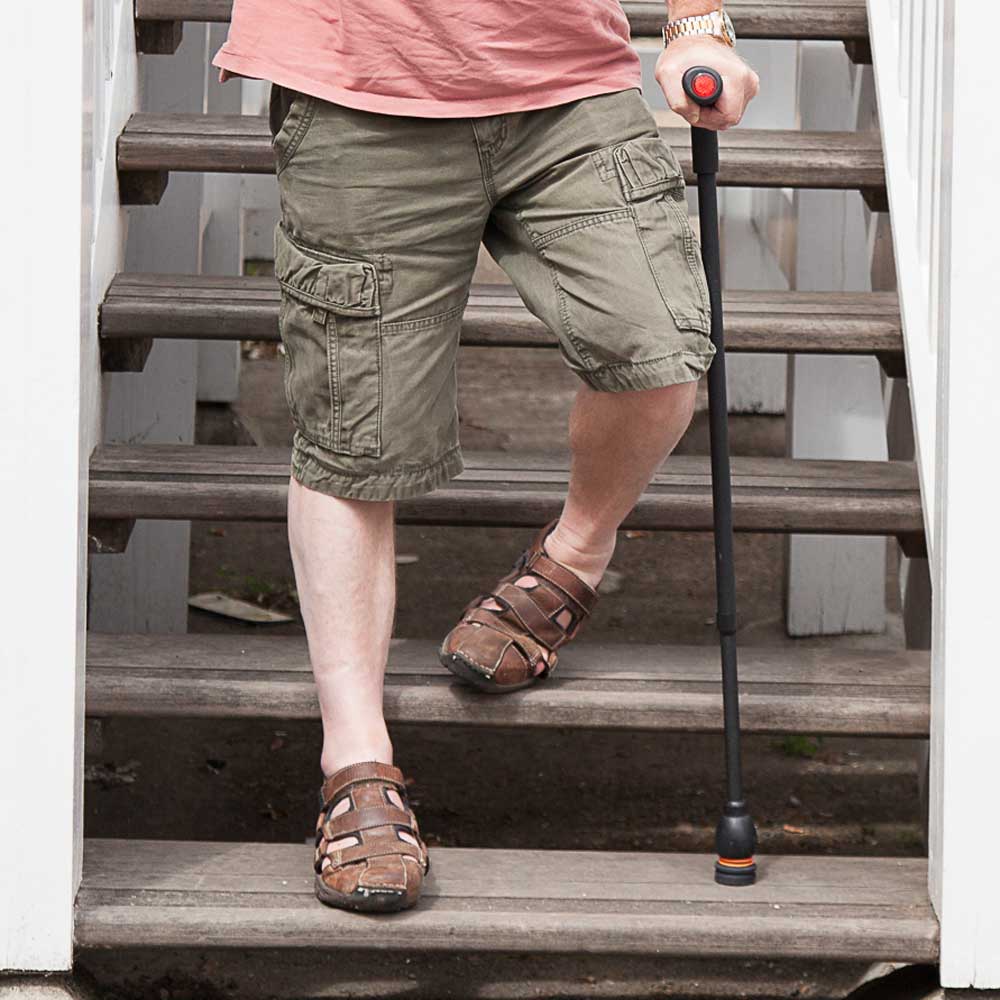 Flexyfoot Standard Soft Grip Handle Open Cuff Crutch Health and Care