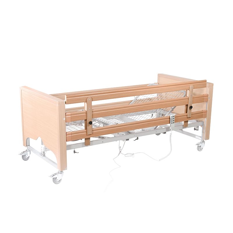 Wooden Height Extension Side Rails, Full Bed Frame Side Rails