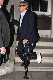 Harrison Ford using the iWALK 2.0 Harrison Ford Using iWALK 2.0