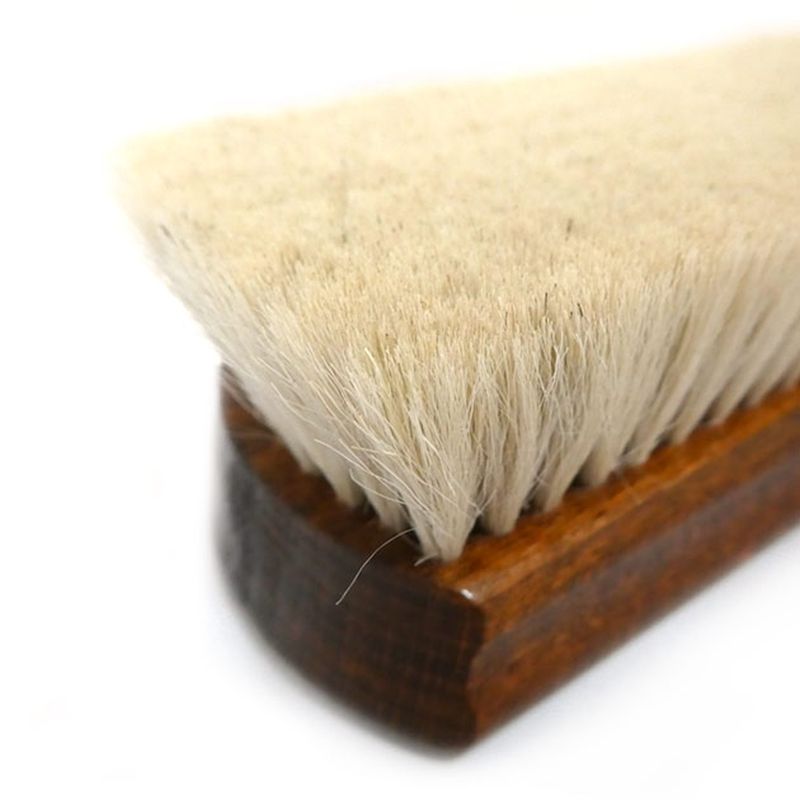 Hewitts Goats Hair Brush for Leather Cleaning Health and Care