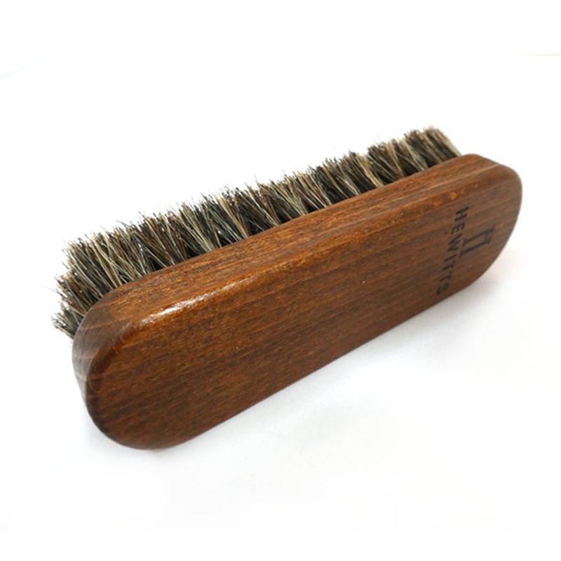 Hewitts HorseHair Brush for Leather Health and Care