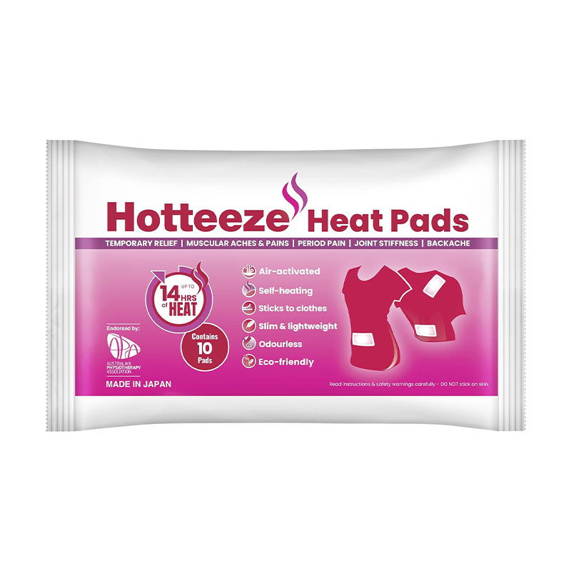 Hotteeze SelfAdhesive Heat Pad Health and Care