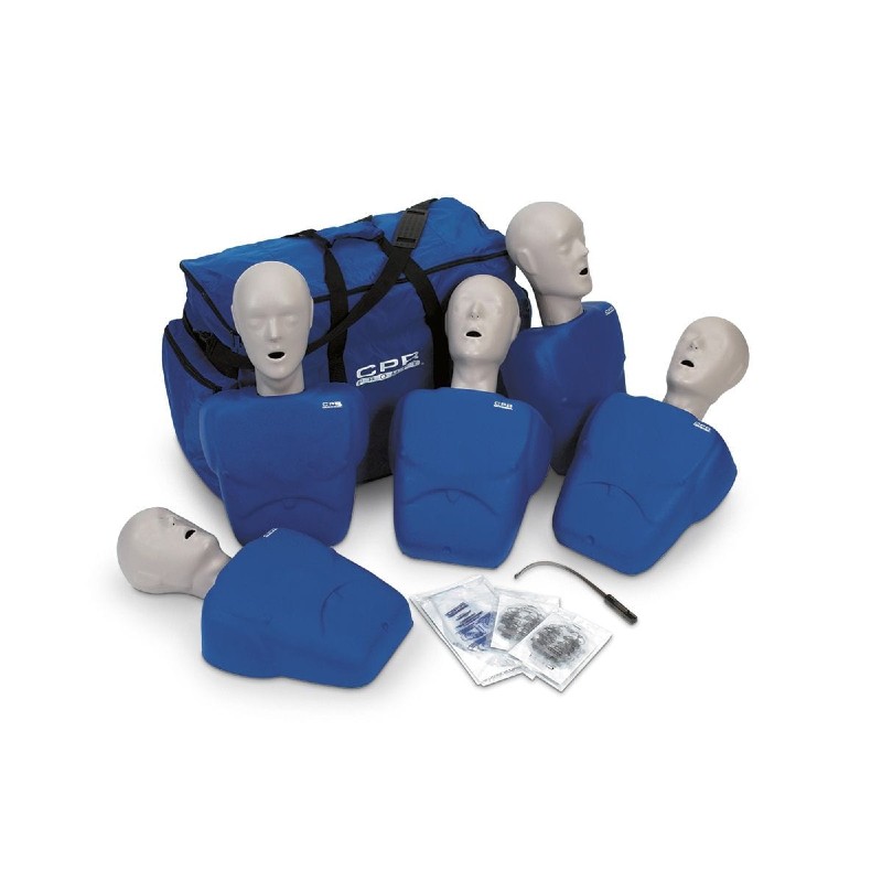 CPR Prompt Adult/Child Blue Manikin (5 Pk) Health and Care
