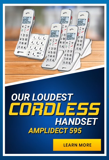 Our Loudest Cordless Phone  16x Louder Than a Standard Phone!