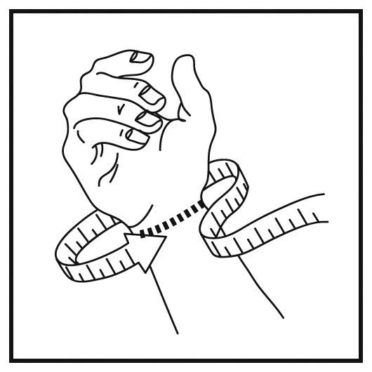 Wrist Measurement Illustration