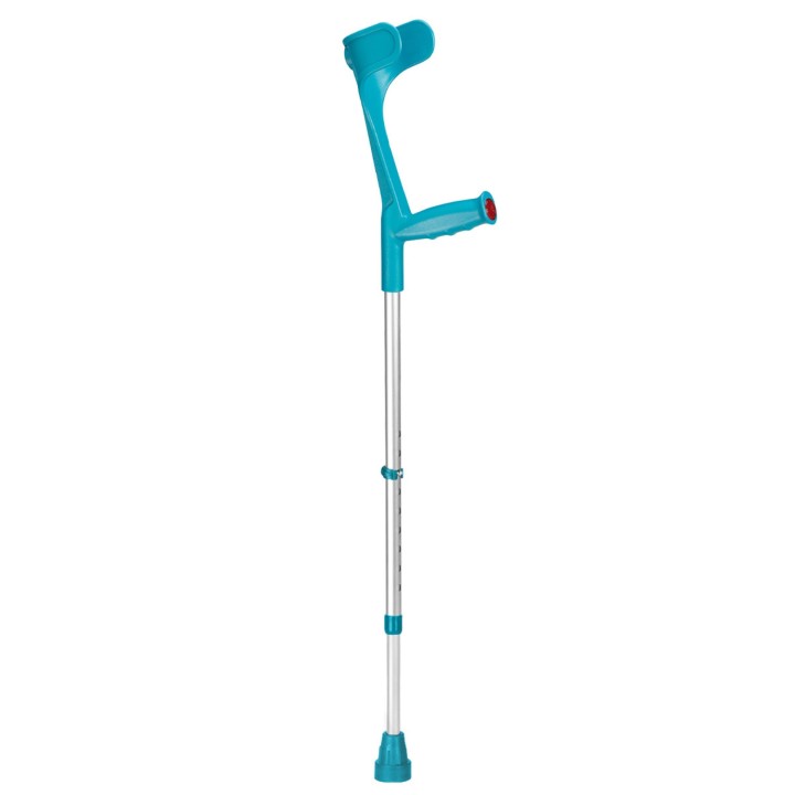 Ossenberg Classic Turquoise Adjustable Open-Cuff Crutch