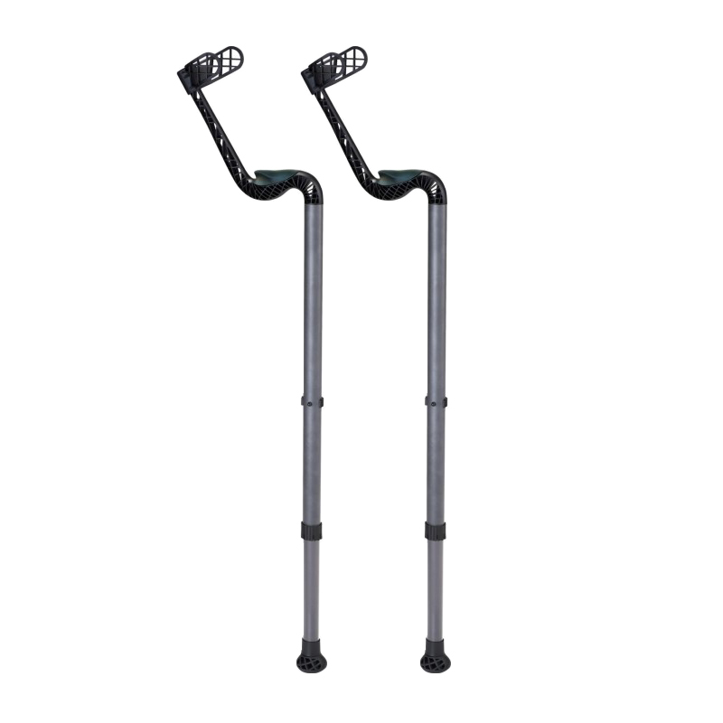 Ossenberg Ganymed Grey Modern Crutches Health and Care