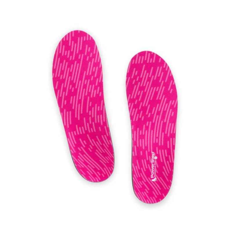 PowerStep Pink Women's Arch Pain Insoles Health and Care