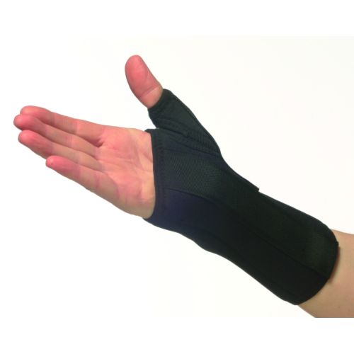Right, Medium/Large Sprains & Fracture Forearm Support Cast Wrist Brace with Thumb Spica Splint for De Quervain's Tenosynovitis Carpal Tunnel Pain Wrist & Thumb Stabilizer for Tendonitis Arthritis 