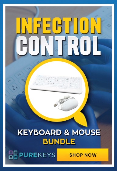 Purekeys Keyboards and Mouses for Infection Control