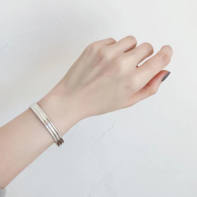 Sabona Classic Copper SilverPlated Bracelet (7mm Width) Health and Care