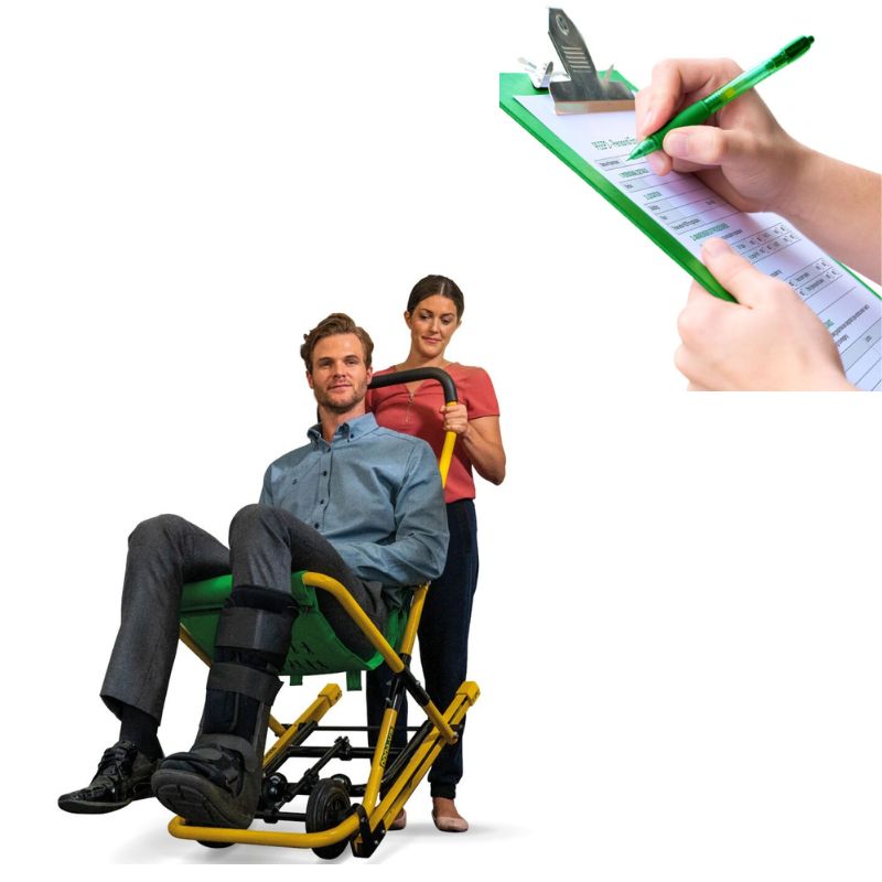 'Train the Trainer' Evac Chair Training Health and Care