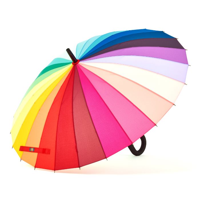 Soake Everyday Large Rainbow Umbrella | Health and Care