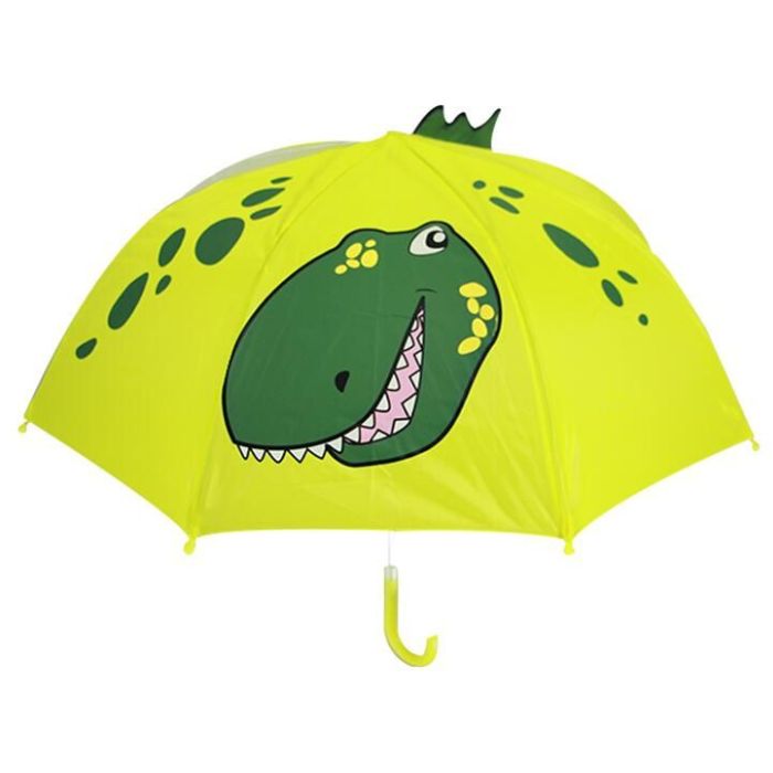 thumbnail image 2 of Kidorable Green Dinosaur Umbrella - Fun Dino Handle With Pop-Out Spikes For Kids 2 of 2