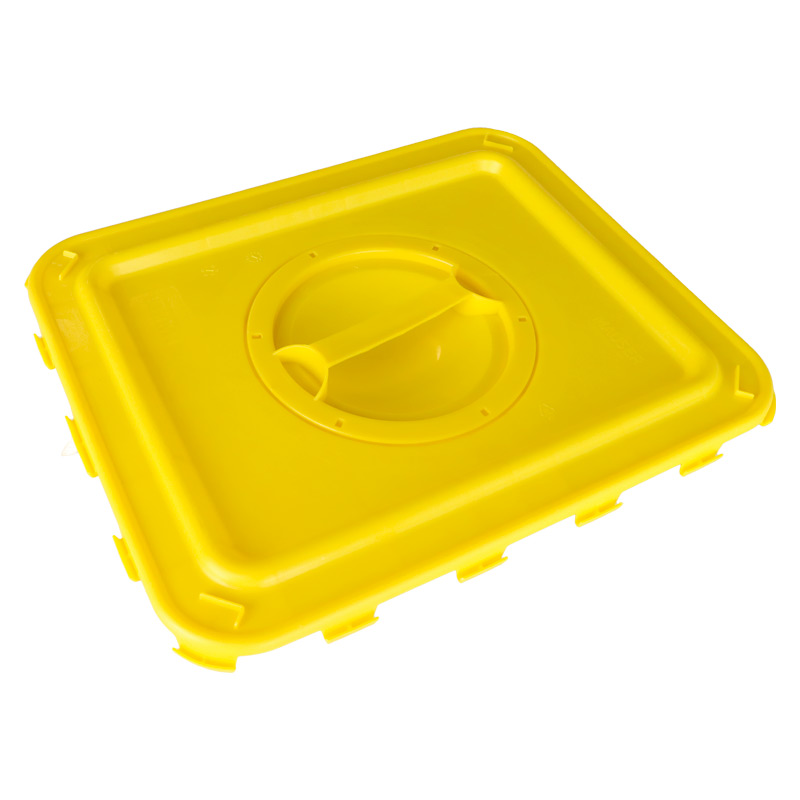 Yellow Lid for WIVA Waste Container Health and Care